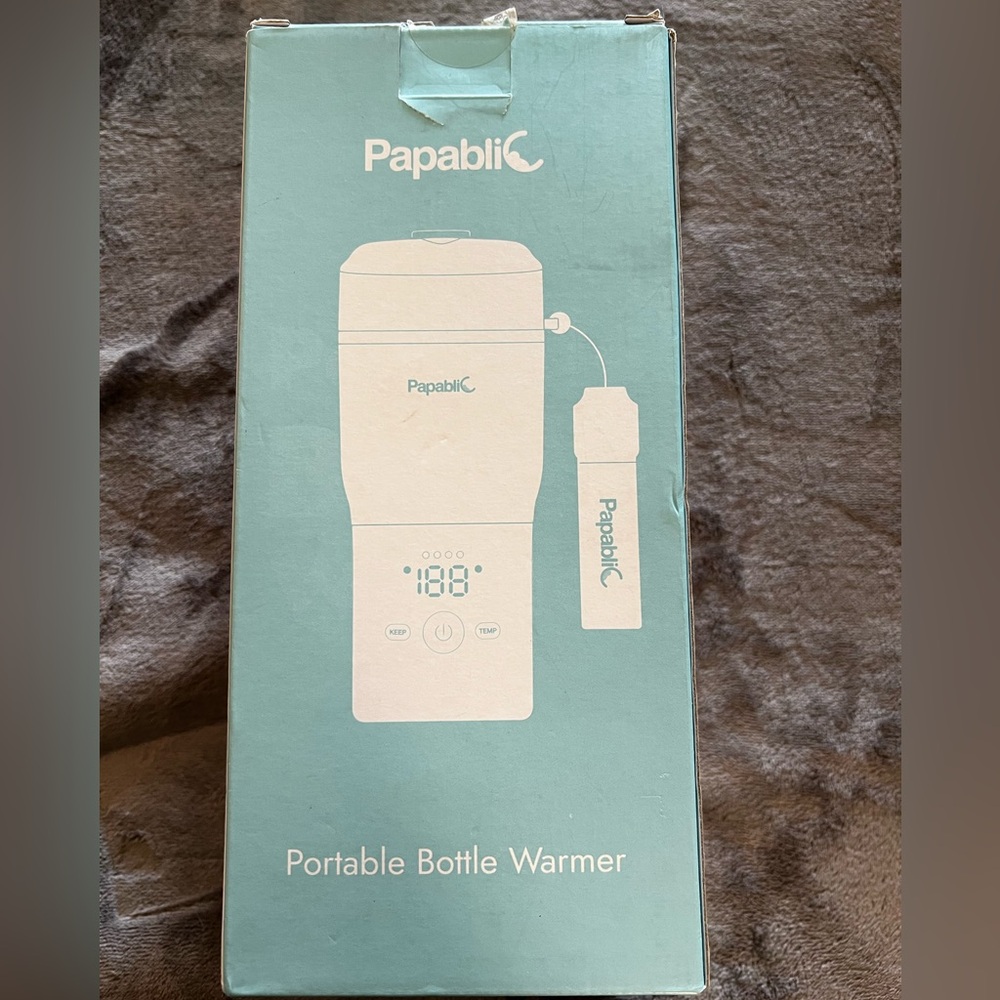 Portable Bottle Warmer - Blue